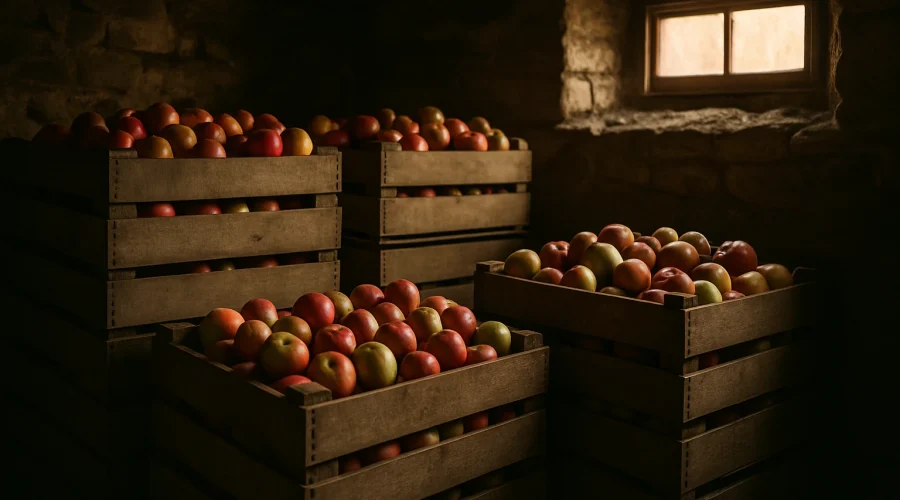 Äpfel lagern wie Profis