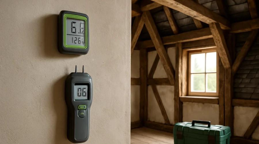 Baufeuchte messen: So verstehen Sie Feuchtigkeit im Haus