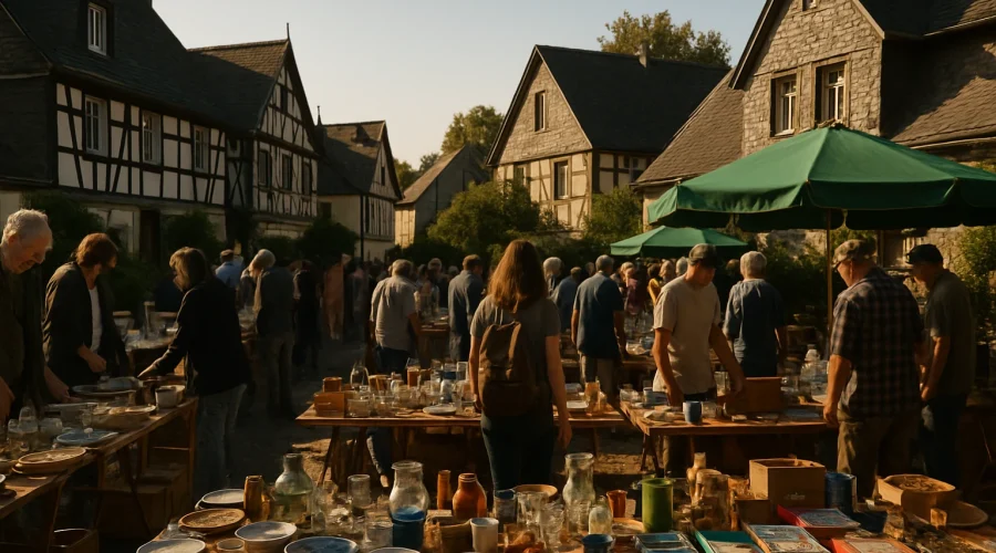 Dorfflohmarkt organisieren: So gelingt’s