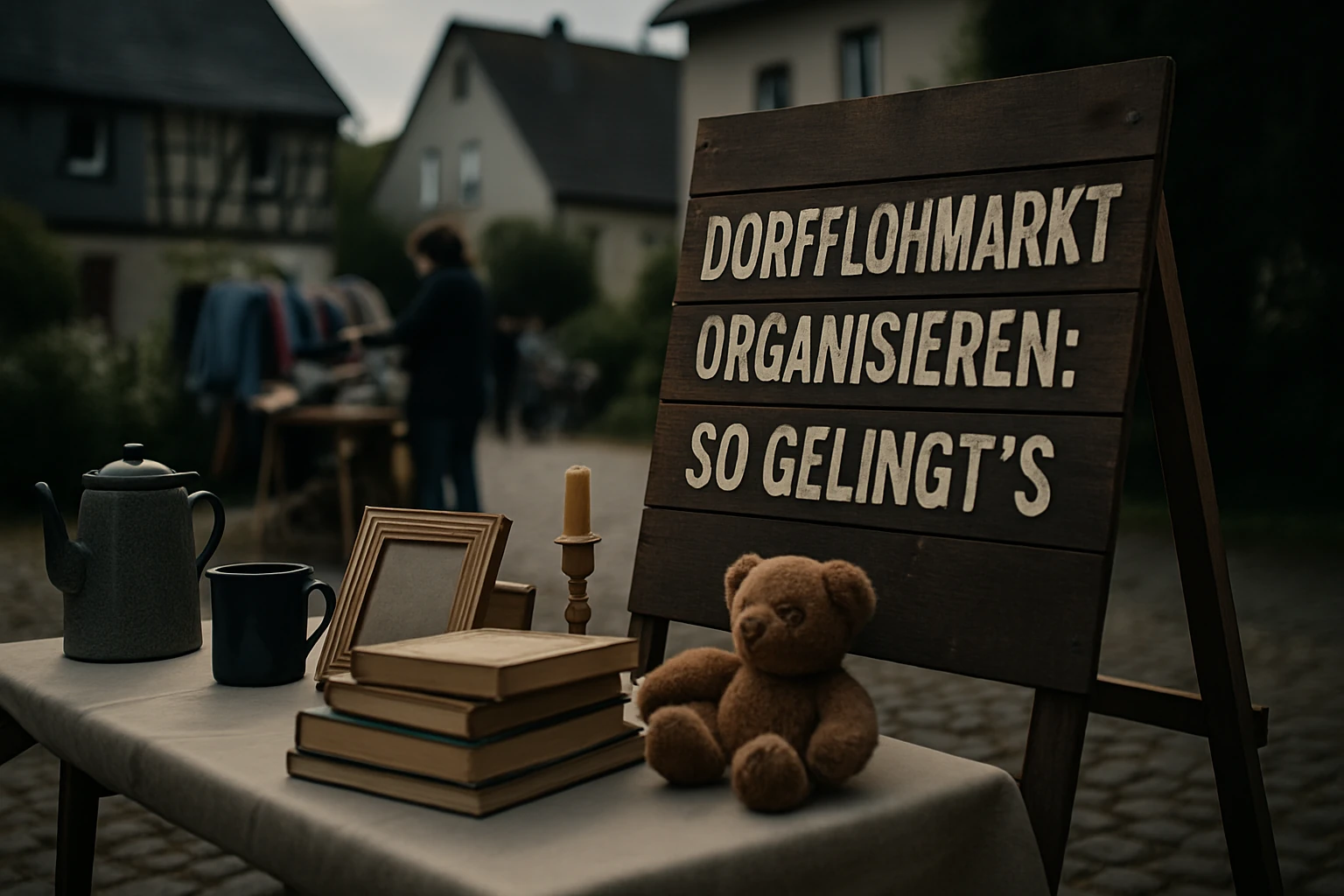 dorfflohmarkt organisieren so gelingts img 03