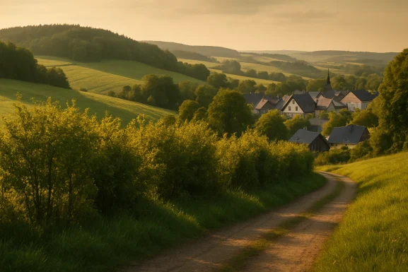 Naturnahe Hecke aus heimischen Sträuchern im Garten