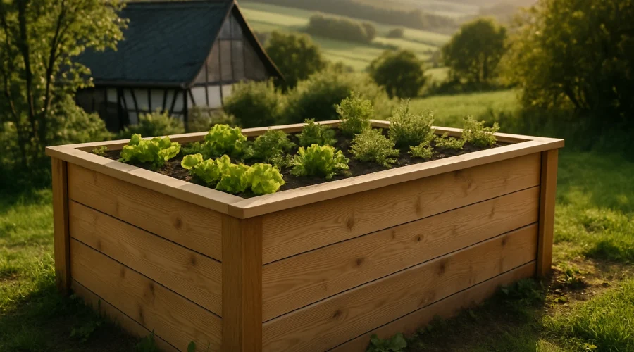Hochbeet bauen & bepflanzen