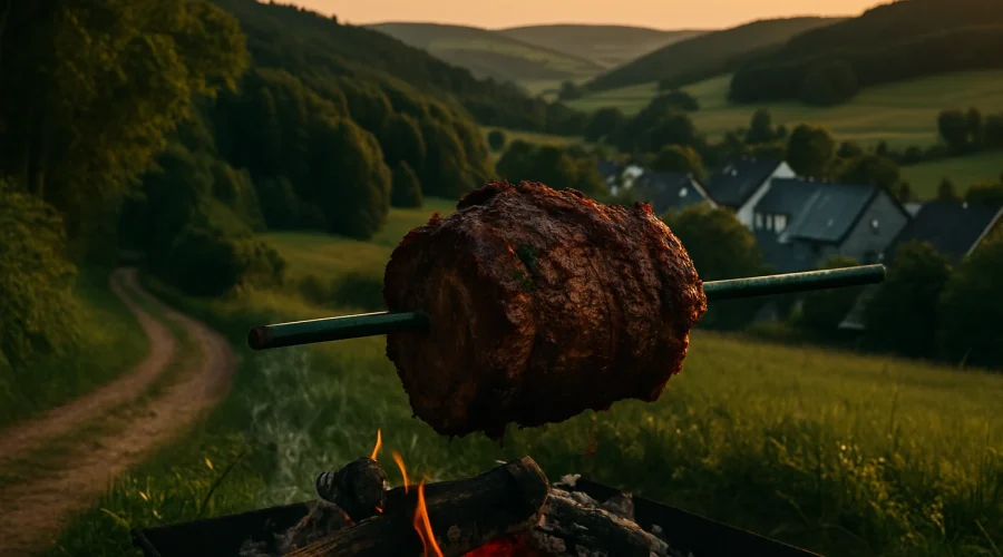 Idar-Obersteiner Spießbraten vom Schwenk