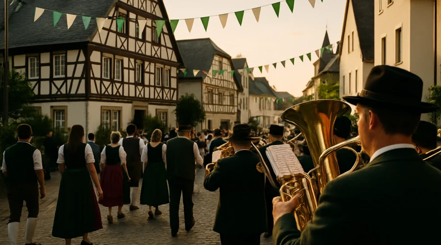 Kerb in Kirchberg: Tradition mit Takt