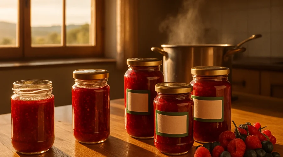 Marmelade sicher gelieren