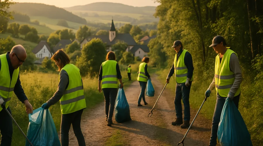 Müllsammelaktionen organisieren