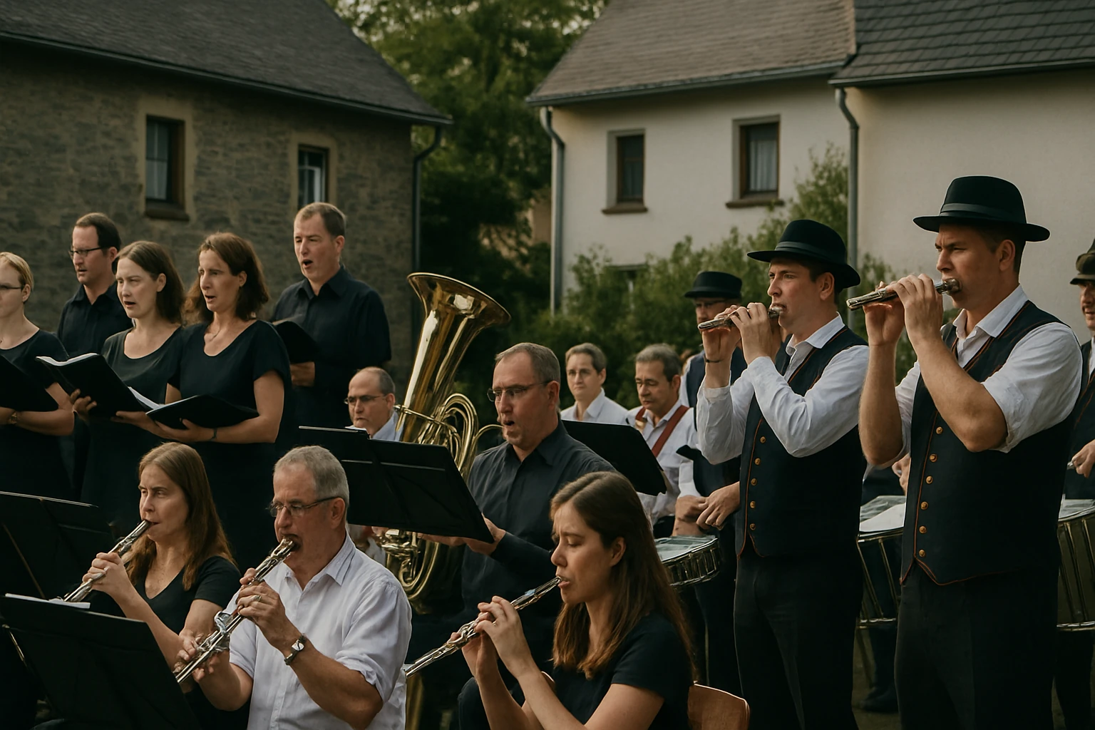 musik im dorf chor blasorchester spielmannszug img 01