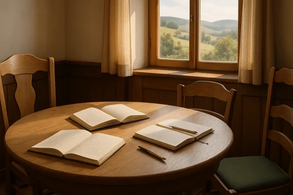 Symbolische Darstellung für respektvolle Online-Kommunikation im Forum