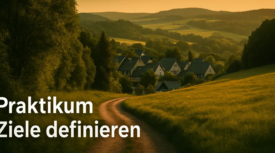 Praktikum Ziele definieren