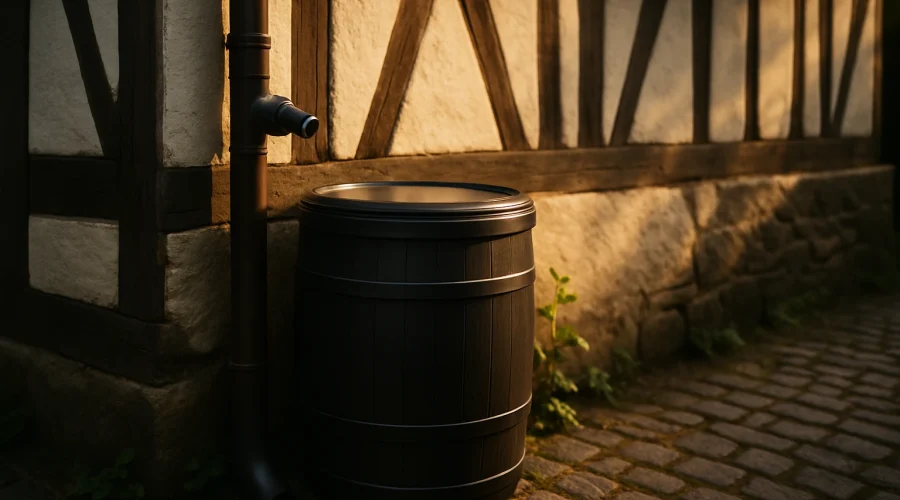 Regentonne installieren: Schritt für Schritt zum eigenen Wasserspeicher