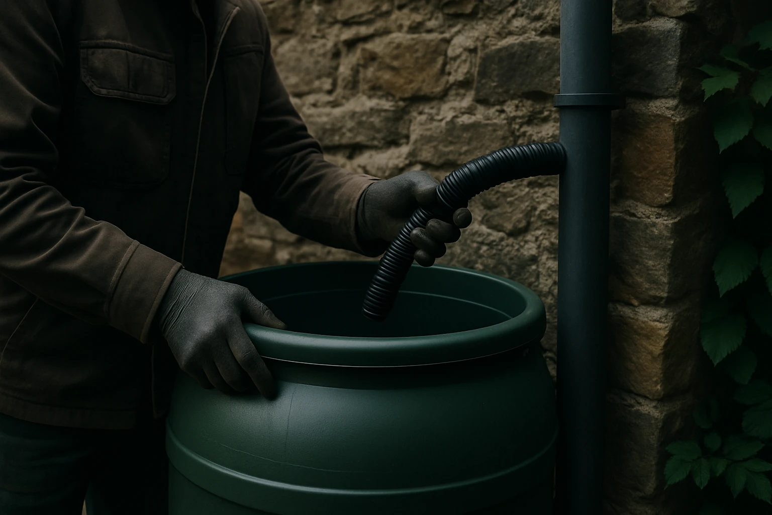 regentonne anschliessen img 02