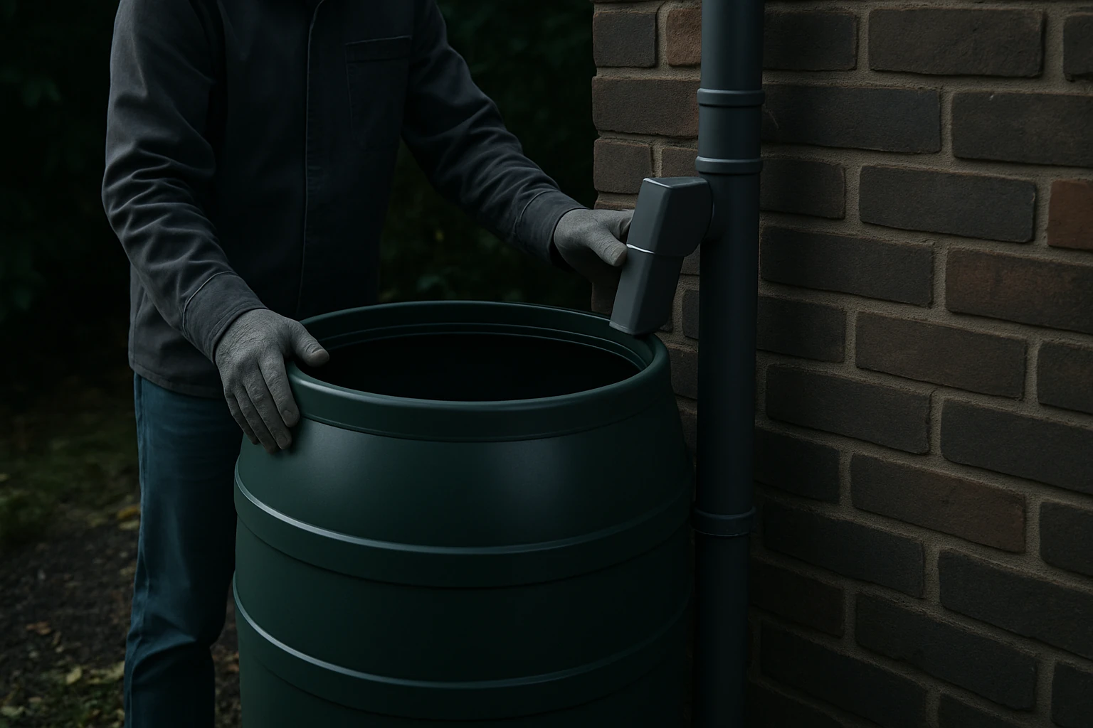 regentonne anschliessen img 03