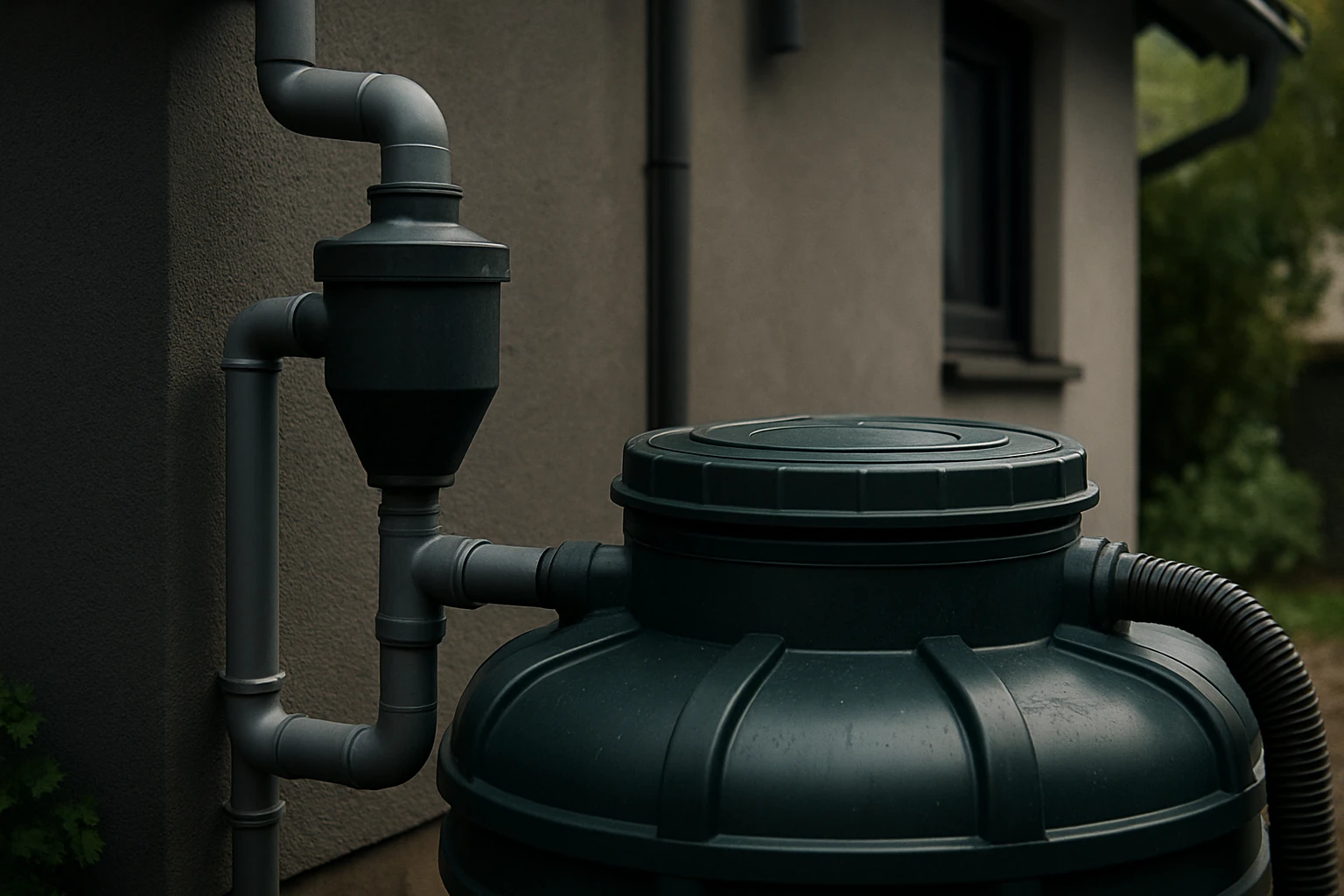 regenwassernutzung am haus tank filter praxis img 03