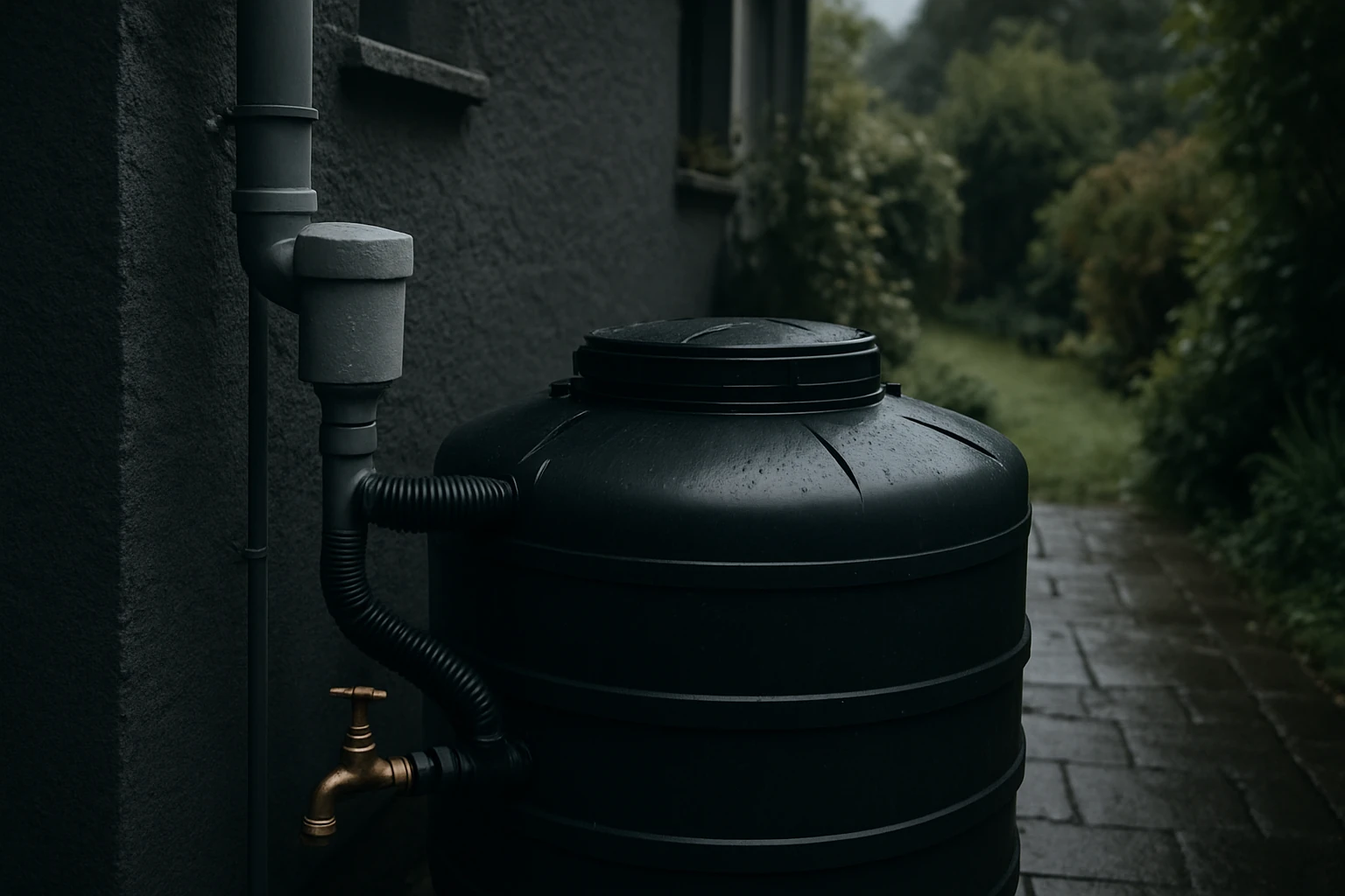 regenwassernutzung am haus tank filter praxis img 04