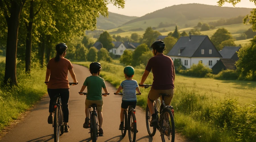 Schinderhannes-Radweg mit Kindern: Spielplätze, Eisstopps und sichere Abschnitte