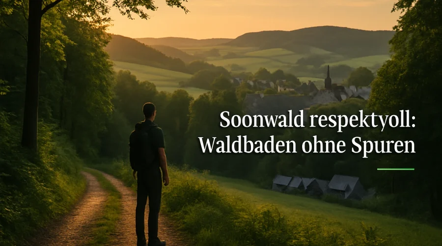 Soonwald respektvoll: Waldbaden ohne Spuren