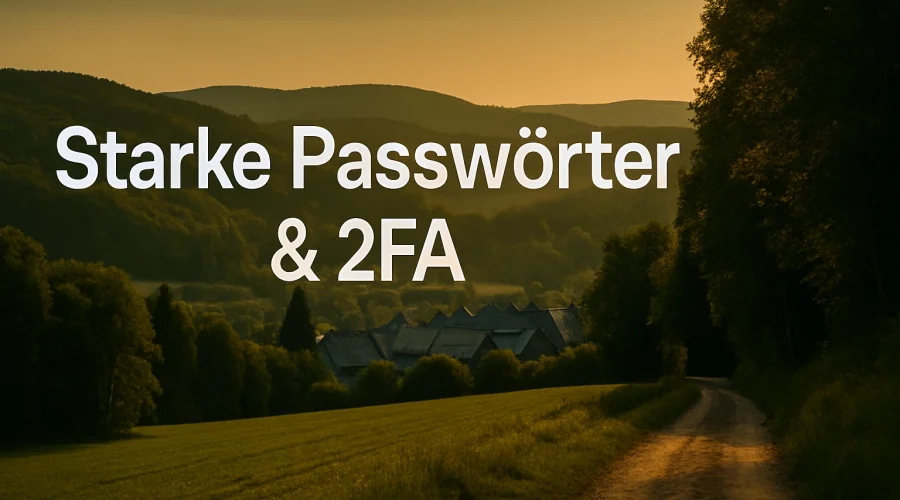 Starke Passwörter & 2FA
