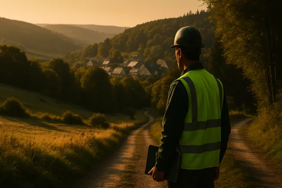 Haus mit Garten im Jahreszeitenwechsel, gepflegtes Erscheinungsbild